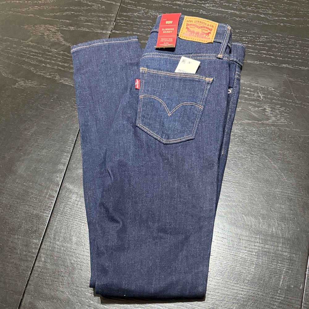Levi's Women's Skinny Jeans - Dark Blue